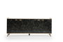 Hanah Home Sumer H3030 Consola de Mármol y Roble